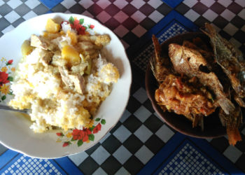 Warung Semok Bu Sumi, Kuliner Khas Waduk Pacal yang Murah Meriah