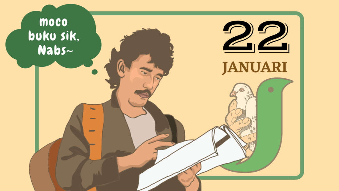 22 Januari, Buku dan Kisah Cinta yang Absurd