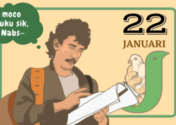 22 Januari, Buku dan Kisah Cinta yang Absurd