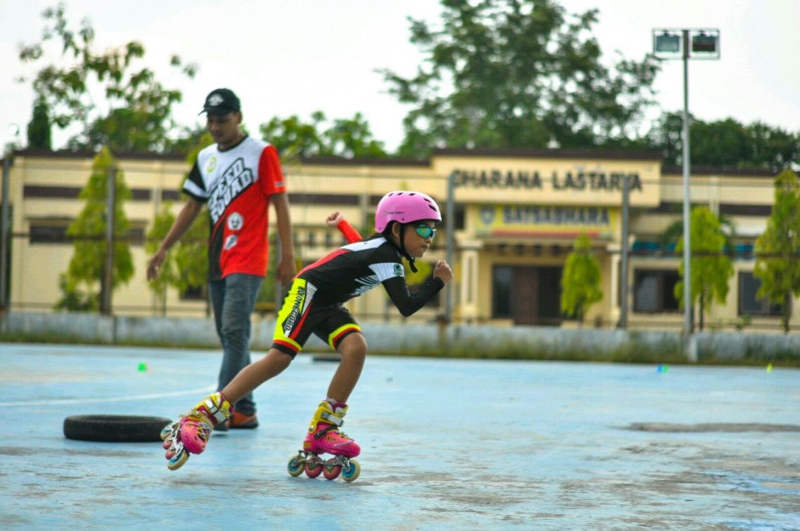 Atlet Sepatu Roda Cilik Ini Harumkan Nama Bojonegoro