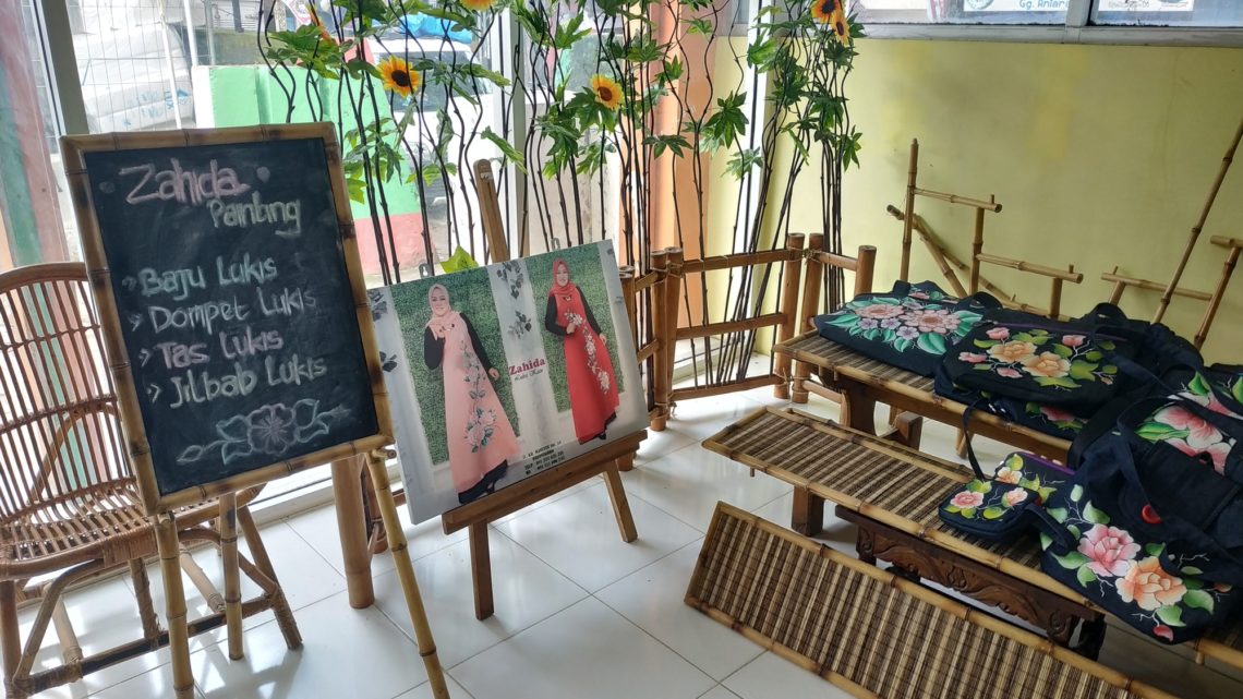 Zahida Painting, UMKM Pemberdaya Perempuan dan Kelompok Disabilitas