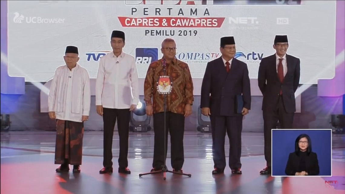 Keriuhan Debat Capres dan Kondisinya di Bojonegoro