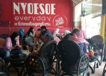 Kedai Nyoesoe, Toko Susu dengan Konsep Cafe dan Tongkrongan