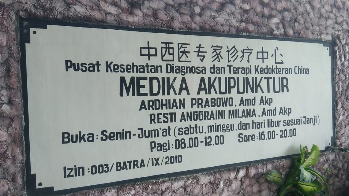 Medika Akupunktur, Terapi Pengobatan Tradisional Bojonegoro