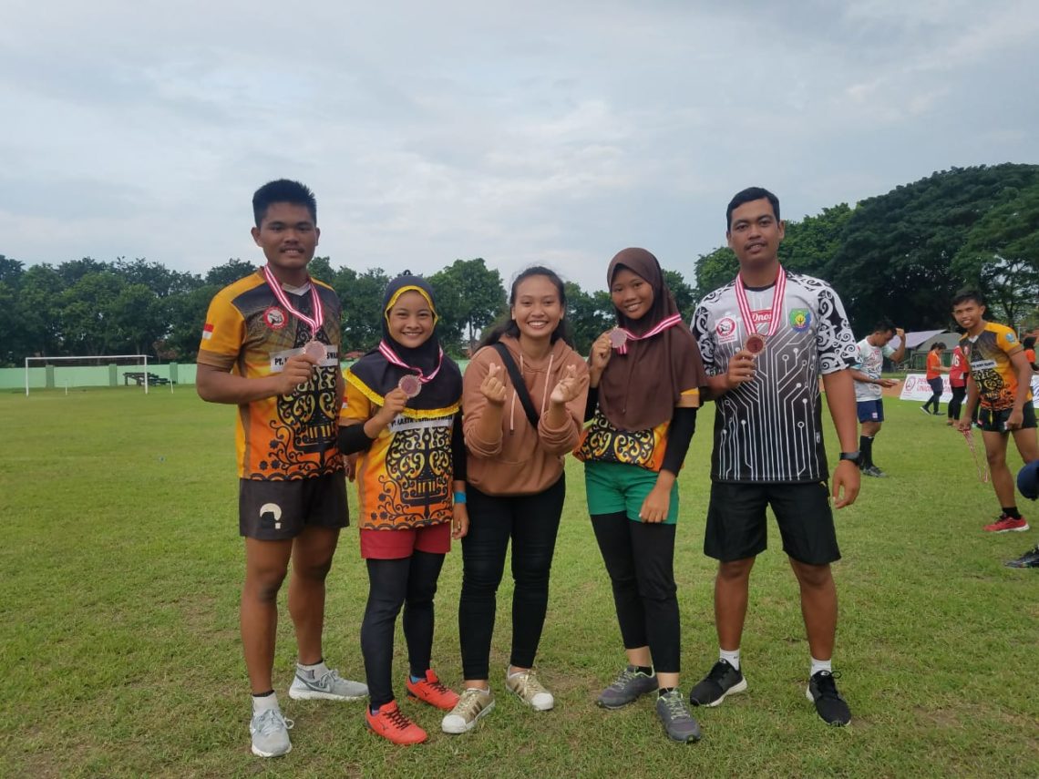Atlet Rugby Bojonegoro Antarkan Jawa Timur Juara 3 di Kejurnas Rugby U-19