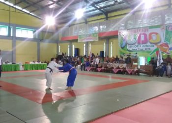 Persiapan Porprov 2019, Bojonegoro Gelar Kejurprov Judo di GOR SMT
