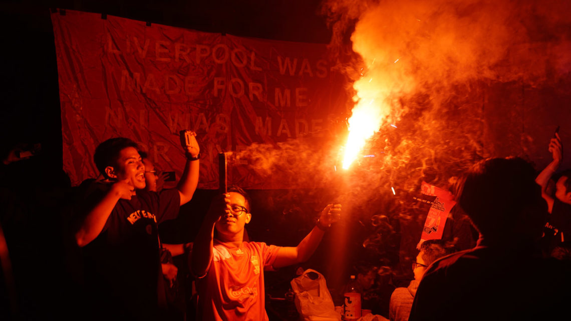 Merayakan Hari Kemenangan bersama Pencinta Liverpool di Bojonegoro