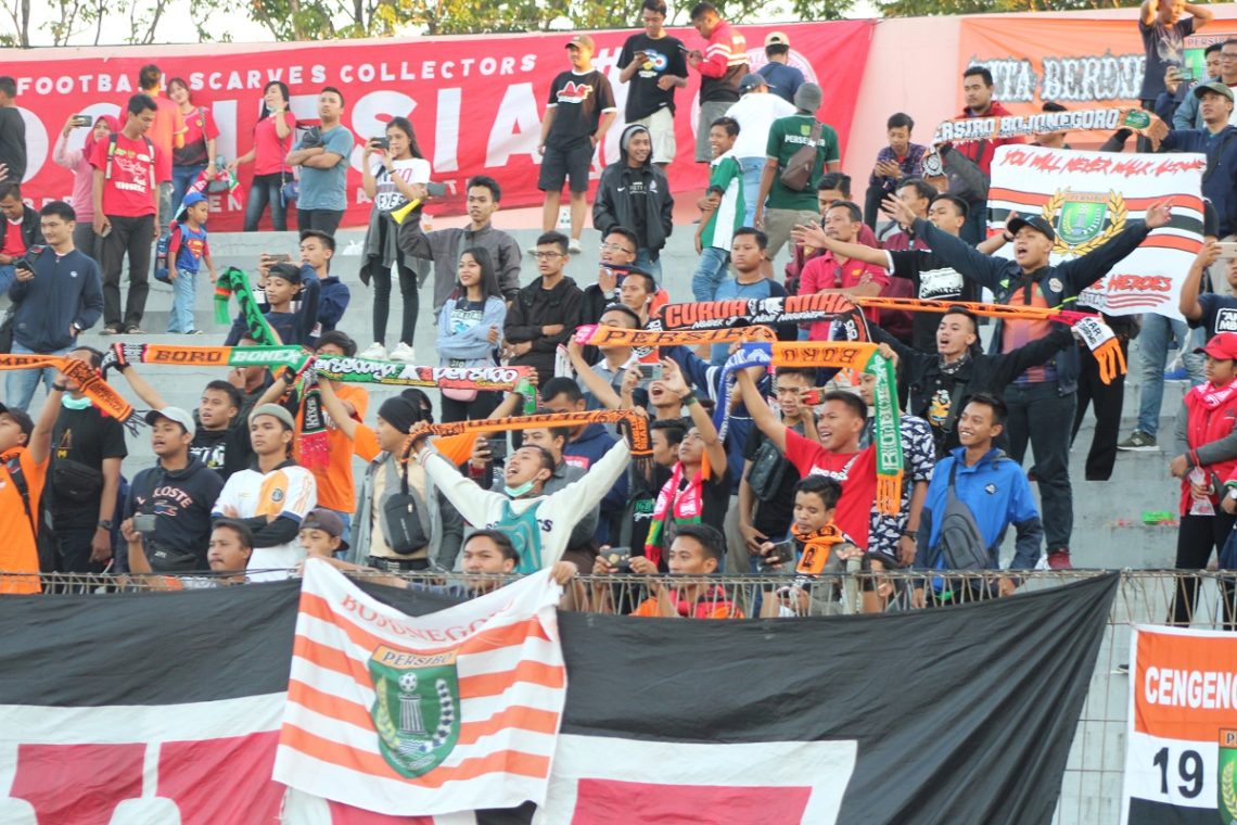 Suporter Siap Kawal Persibo Bojonegoro saat Lawan PSM Madiun