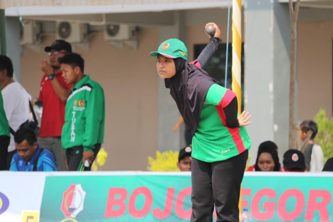 Tim Petanque Bojonegoro Bersinar di Porprov Jawa Timur