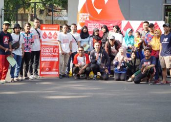 Suporter Arsenal di Bojonegoro Gelar Kegiatan Donor Darah
