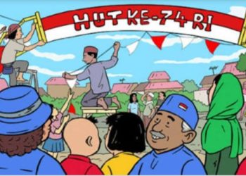 Memperingati Hari Kemerdekaan Melalui Upacara Virtual