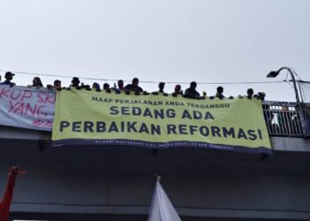 Dukungan Masyarakat Melalui Donasi untuk Aksi Mahasiswa