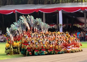 Tari Thengul Bojonegoro Hadir di Event Internasional Asia Pacific Geopark Network