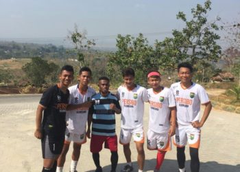 Pemain Persibo Gelar Latihan Cross Country di Dataran Tinggi
