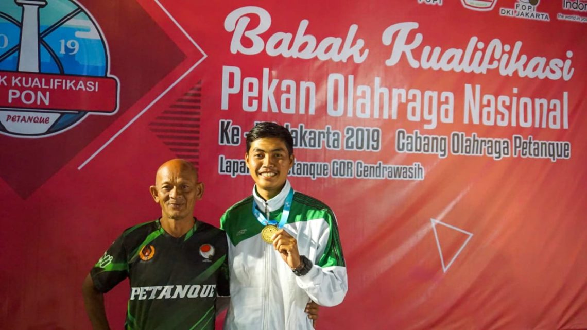 Atlet Petanque Bojonegoro Sumbang Emas untuk Jawa Timur di Pra PON