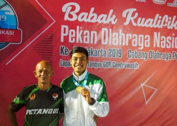 Atlet Petanque Bojonegoro Sumbang Emas untuk Jawa Timur di Pra PON
