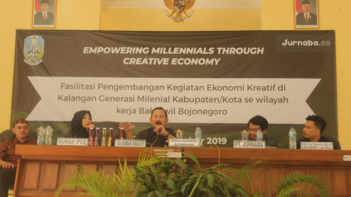 Kenalkan Program Millennial Job Center, Bakorwil Bojonegoro Sapa Anak Muda Bojonegoro