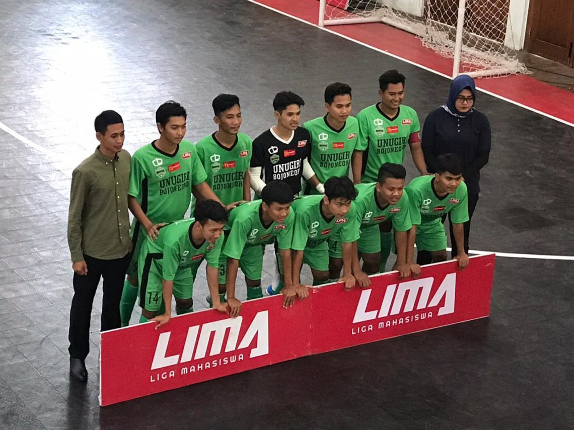 Tim Futsal Unugiri Wakili Bojonegoro di Liga Mahasiswa 2019