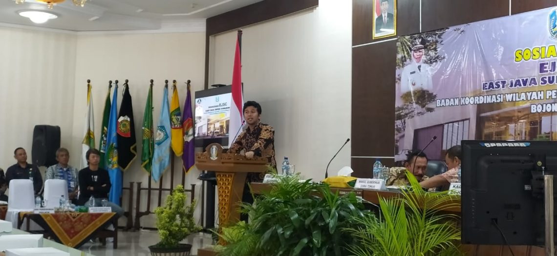 Emil Dardak Kenalkan EJSC kepada Anak Muda Bojonegoro