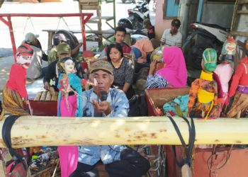 Pentas Keliling Wayang Thengul sebagai Hiburan Warga Bojonegoro
