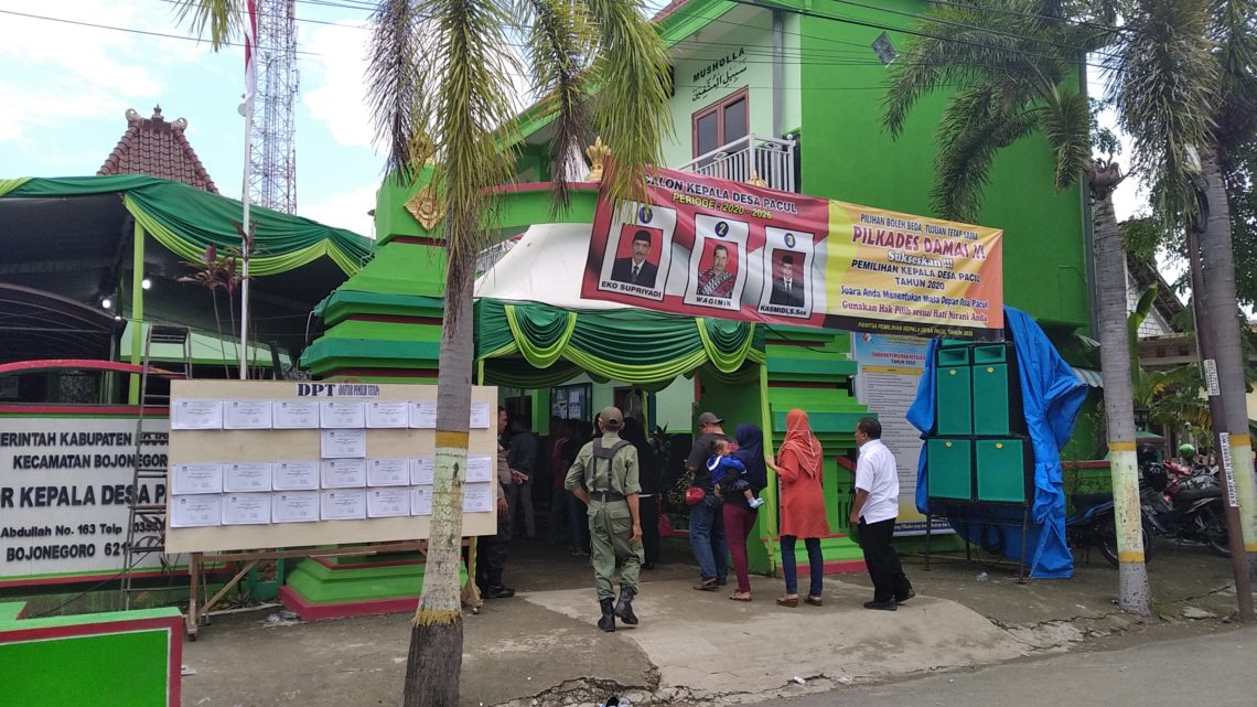 Memantau Penyelenggaraan Pilkades Serentak Bojonegoro 2020
