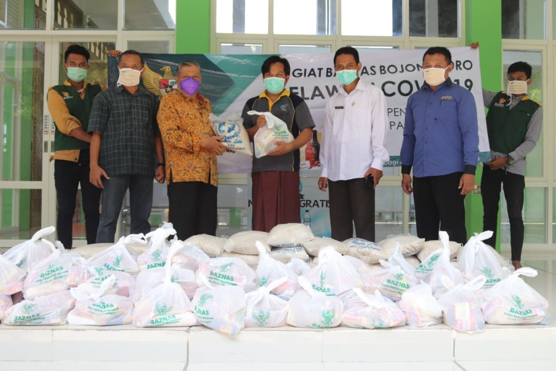BAZNAS Bojonegoro dan Sembako dari Masyarakat untuk Masyarakat