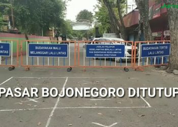 Pasar Kota Bojonegoro Ditutup Sementara, Begini Kondisi Terkininya