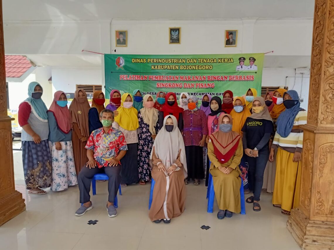 Gali Potensi Pisang dan Singkong di Desa Cengungklung Bojonegoro