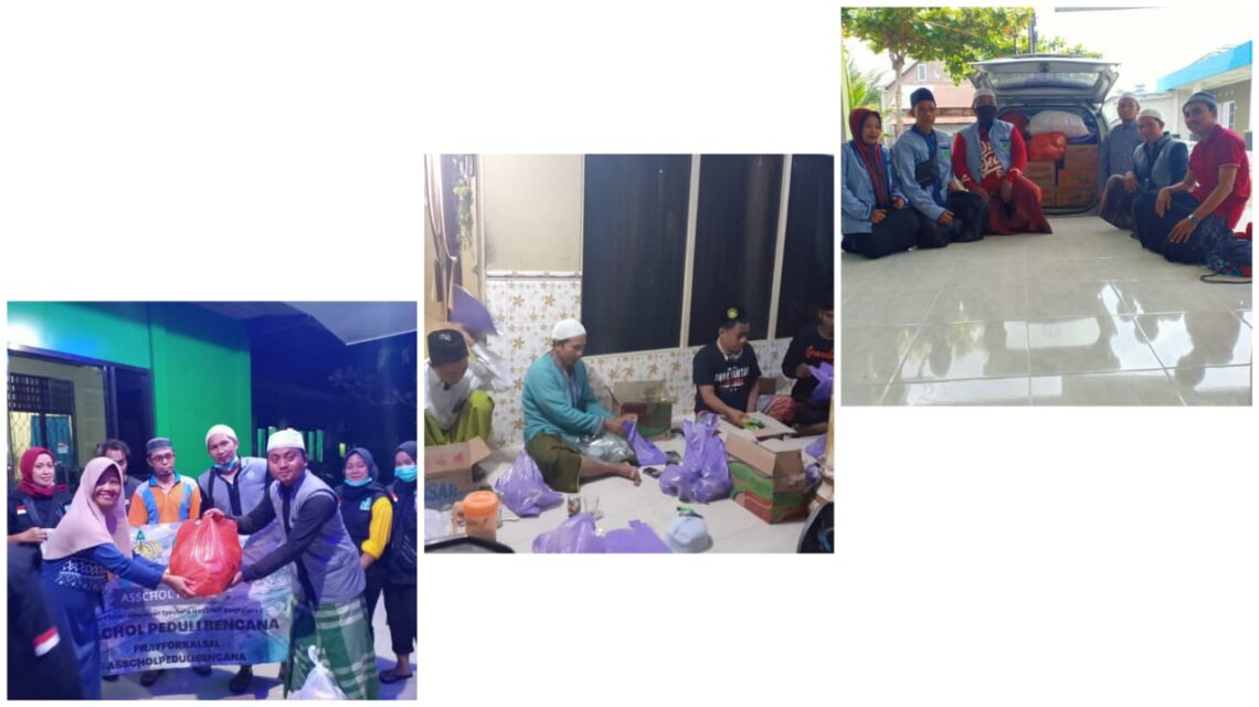 Peduli Banjir Kalimantan Selatan, Asschol Kalsel Satukan Tekad Bantu Sesama