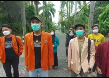 Aliansi BEM Mojokerto Tolak Kedatangan Pimpinan Junta Militer Myanmar