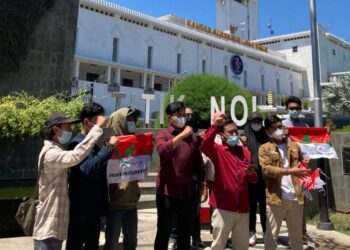 Konflik Batas Wilayah Kawah Ijen, Mahasiswa Minta Plh.Sekdaprov Jatim Bertanggung Jawab