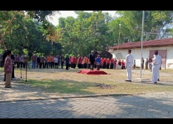Warga RT di Desa Ini Kompak Peringati Kemerdekaan dengan Upacara Bendera