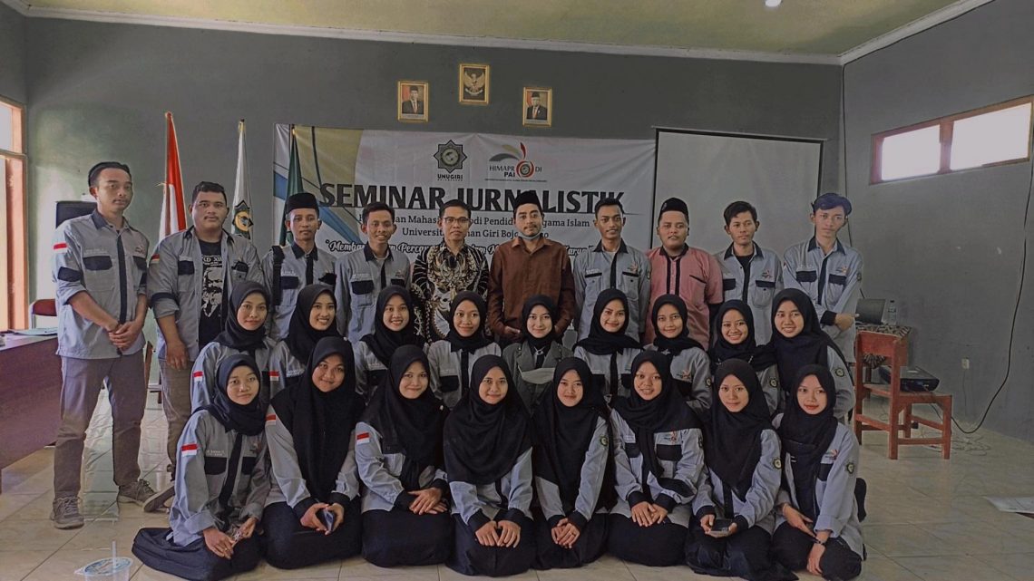 Asah Potensi Menulis, HMP PAI Unugiri Bojonegoro Adakan Seminar Jurnalistik