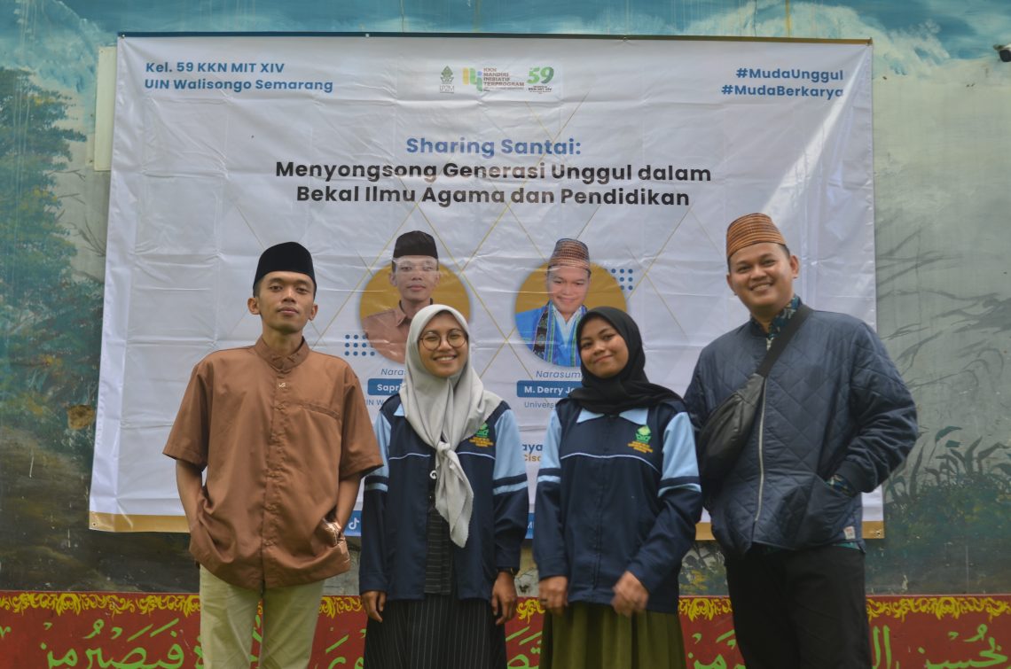 Mahasiswa KKN MIT UIN Wali Songo Tekankan Pentingnya Literasi