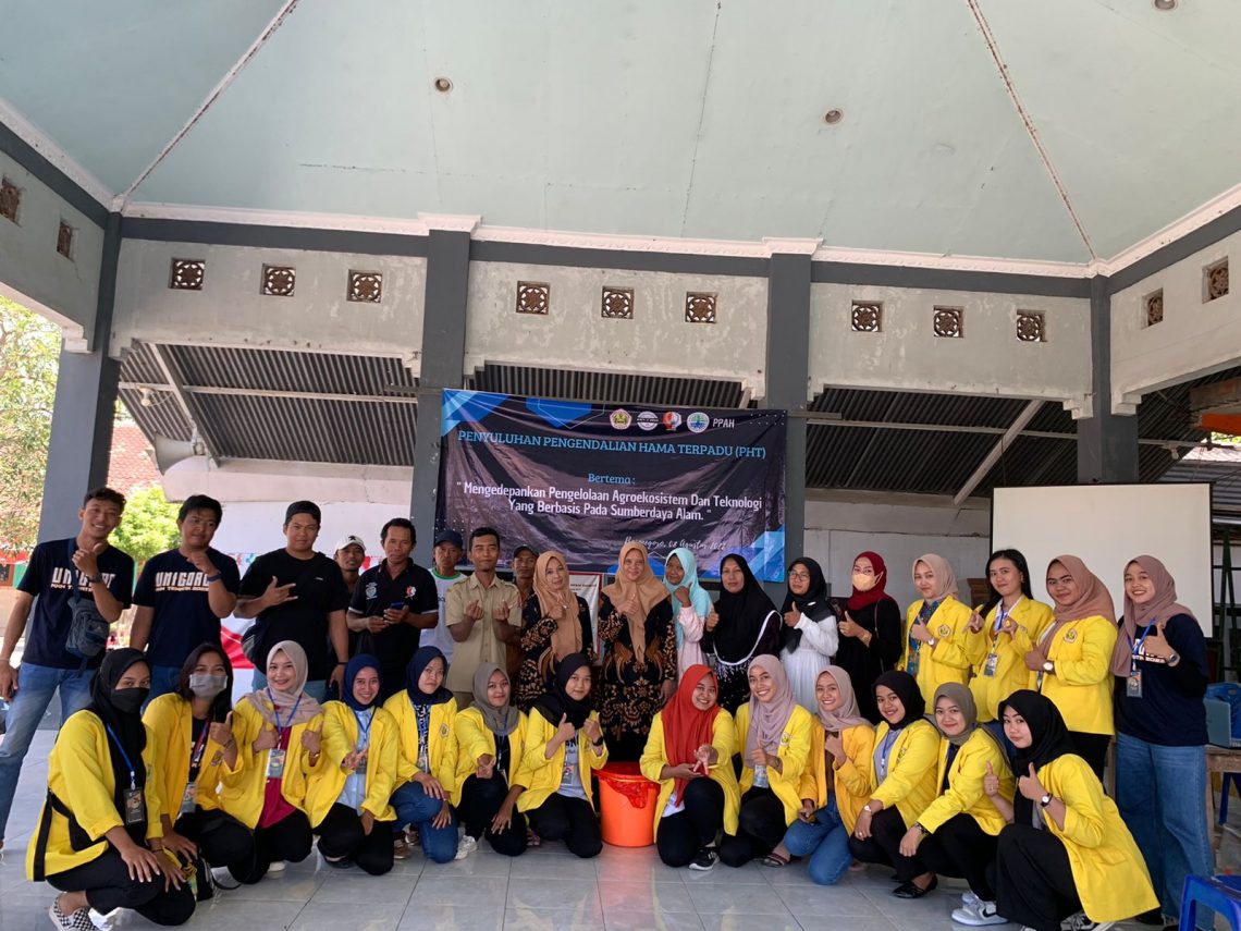 Saat Mahasiswa Gelar Penyuluhan Pengendalian Hama Terpadu