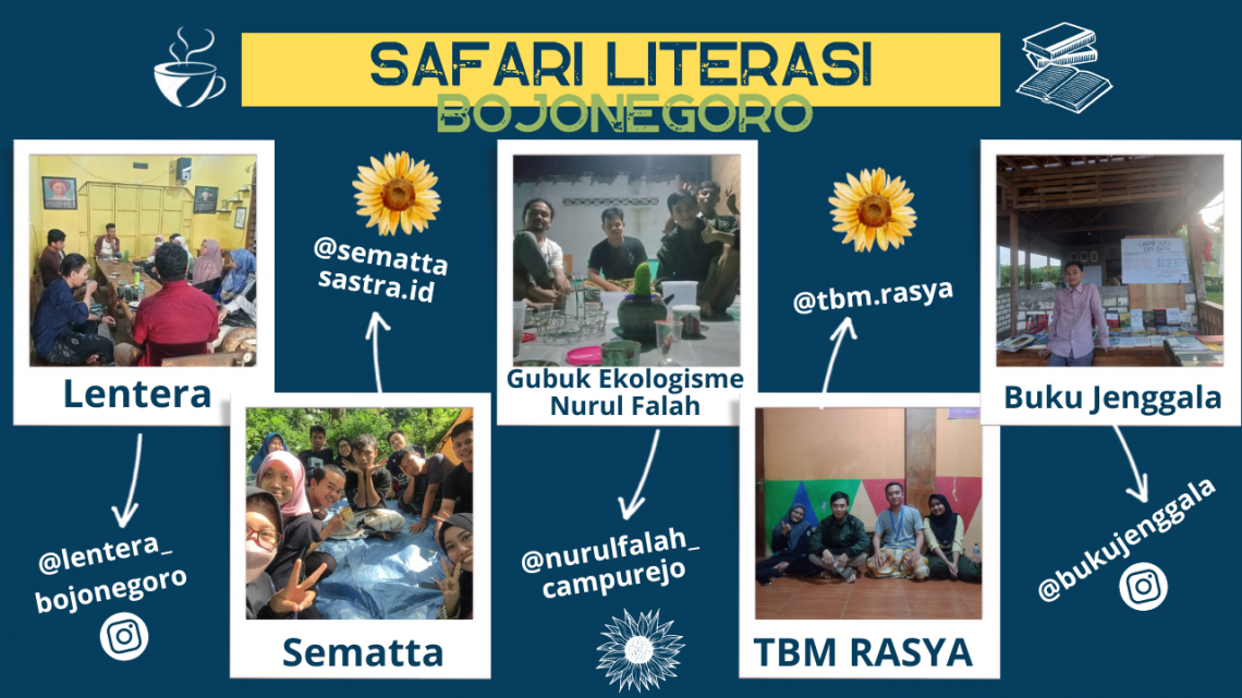 Suara Hati dan Safari Literasi di Bojonegoro