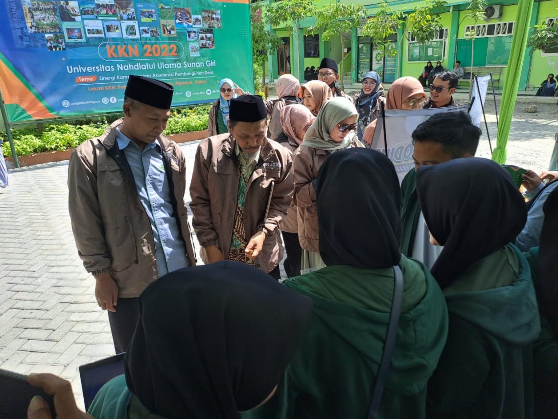 Unugiri Bojonegoro Tutup KKN dengan Gelar Bazar Produk Mahasiswa
