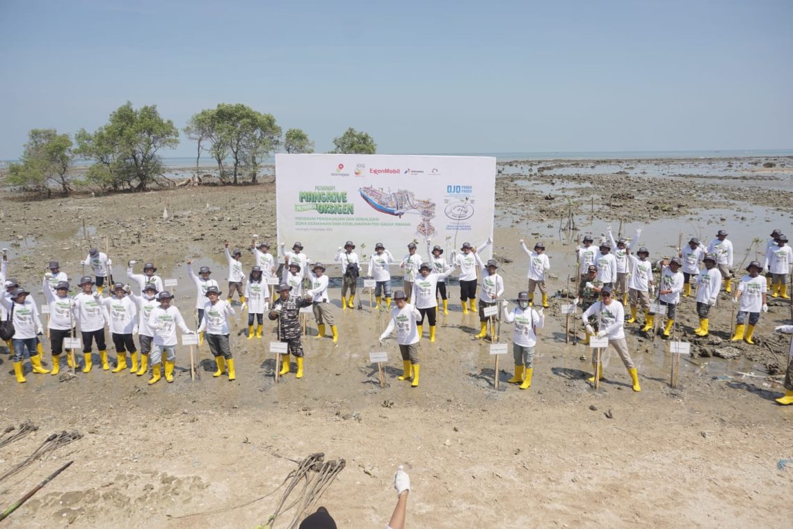 Ajak Nelayan Jaga Keselamatan FSO Gagak Rimang dan Tanam Mangrove
