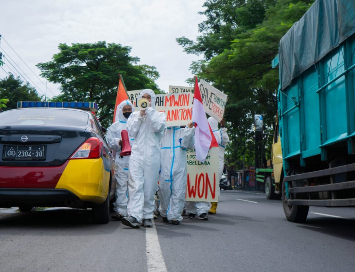 Capybrantas Gelar Aksi Damai Tolak Pencemaran Ekosistem Perairan 