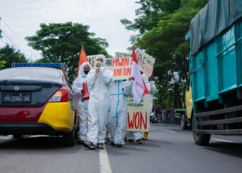 Capybrantas Gelar Aksi Damai Tolak Pencemaran Ekosistem Perairan 
