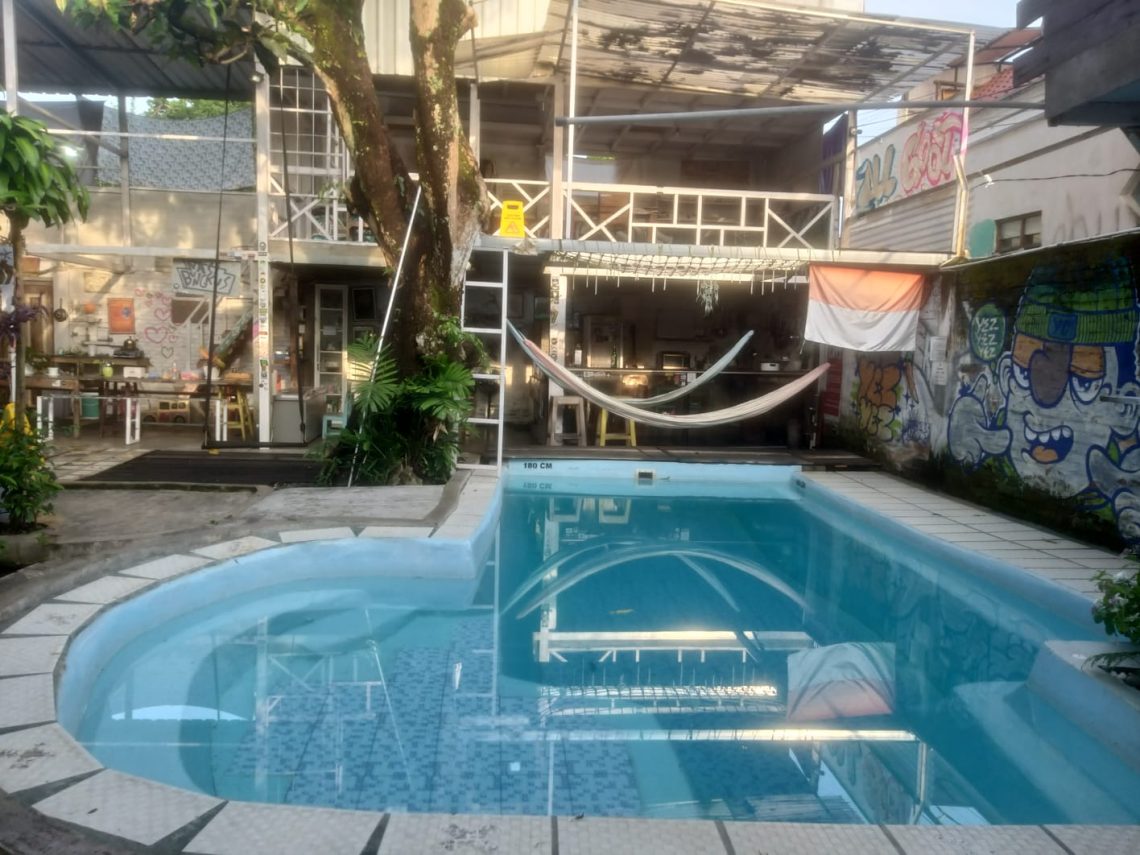 Melihat Hostel ala Hippies di Gang Sempit Jogja