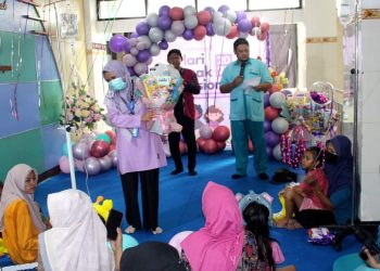 Saat Pasien Anak Peringati Hari Anak Nasional di Rumah Sakit Aisyiyah Bojonegoro