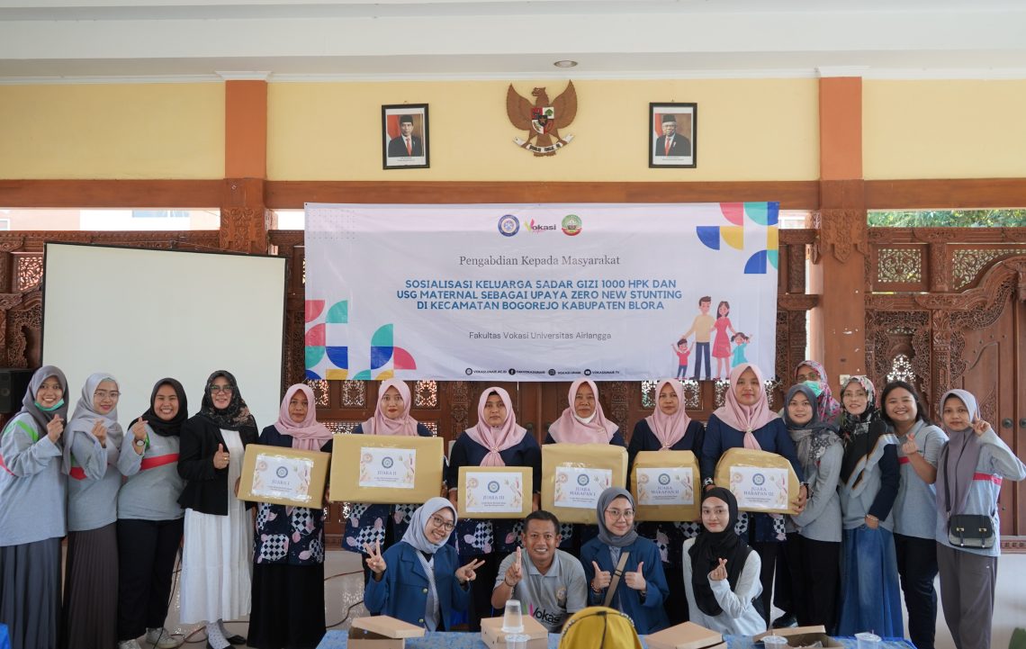 Edutainment: Strategi Dosen Vokasi UNAIR untuk Sosialisasi Pencegahan Stunting