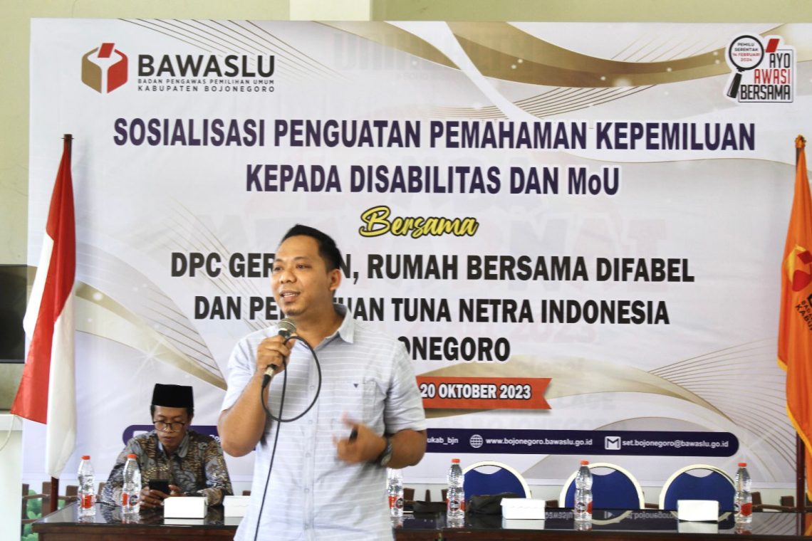 APD Bojonegoro Ajak Kelompok Disabilitas Perjuangkan Haknya Dalam Pemilu