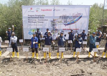 SKK Migas Apresiasi Program Penghijauan dan Sosialisasi Zona Keamanan FSO Gagak Rimang