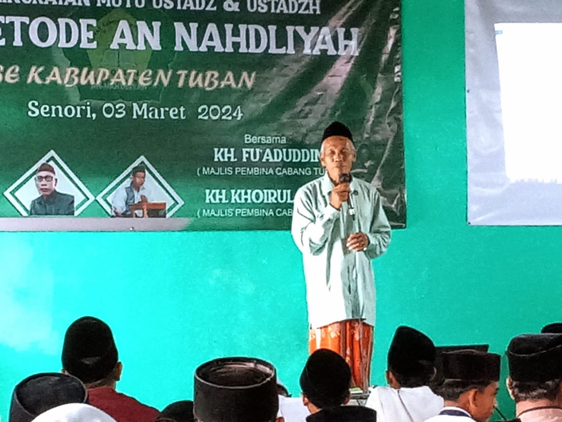 Tingkatkan Mutu Pengajar TPQ Metode An-Nahdliyah, Pengurus Mabin Tuban Adakan Diklat
