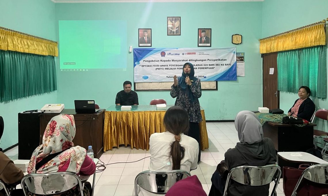 Dosen Fakultas Ilmu Kesehatan Universitas Muhammadiyah Surabaya Berdayakan Perempuan untuk Cegah penularan HIV dari Ibu ke Bayi