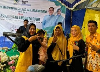 Simpatisan Golkar Dapil 4 dan 5 Solid Dukung WaNur