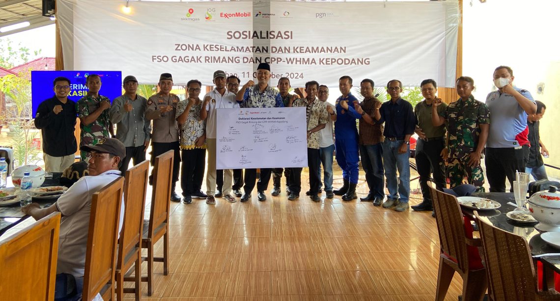 EMCL dan PGN Saka Deklarasi Bersama Zona Keselamatan dan Keamanan Navigasi di Tuban