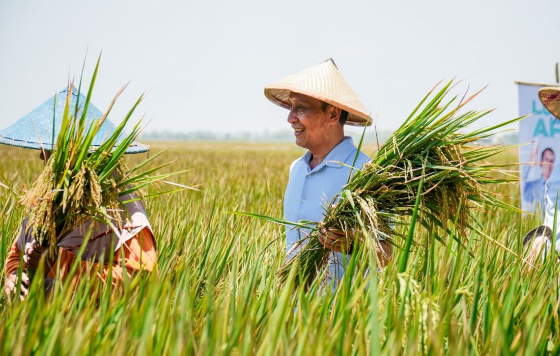 Pasangan WaNur Bakal Beri Asuransi bagi Petani Gagal Panen